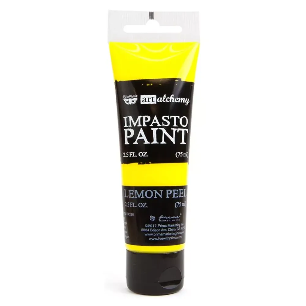 Discount Pintura de Impasto Finnabair Lemon Peel Pinturas Acrílicas