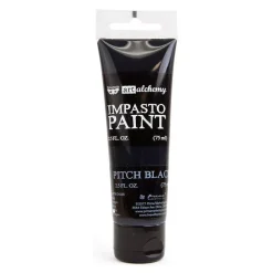 Discount Pintura de Impasto Finnabair Pitch Black Pinturas Acrílicas