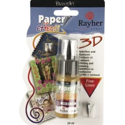 New Pintura Dimensional Paper Effects 29ml Pinturas Acrílicas|Doraduras