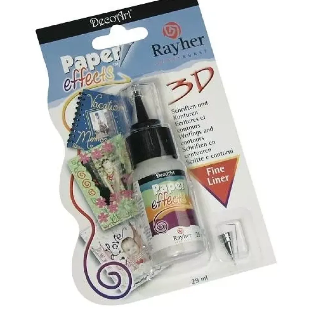 New Pintura Dimensional Paper Effects 29ml Pinturas Acrílicas|Doraduras