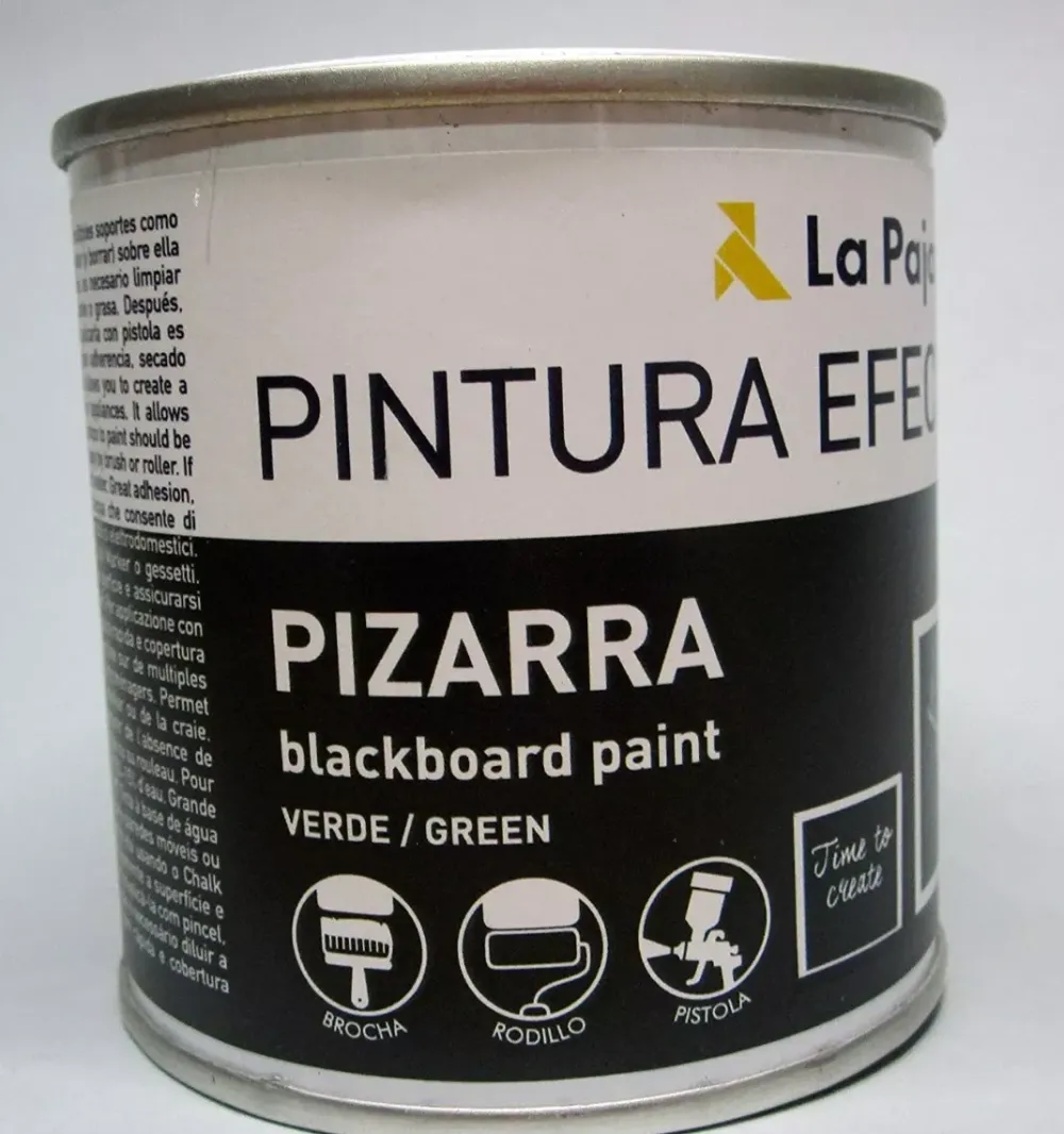 Outlet Pintura Efecto Pizarra Verde 250ml Pinturas Acrílicas