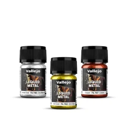 Pintura Metal líquido Liquid Metal 35ml Doraduras|Doraduras