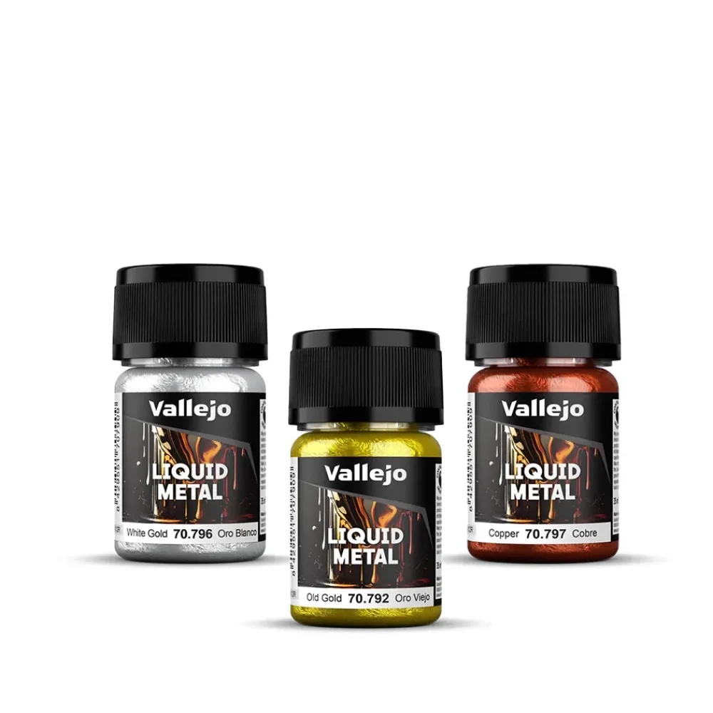 Pintura Metal líquido Liquid Metal 35ml Doraduras|Doraduras