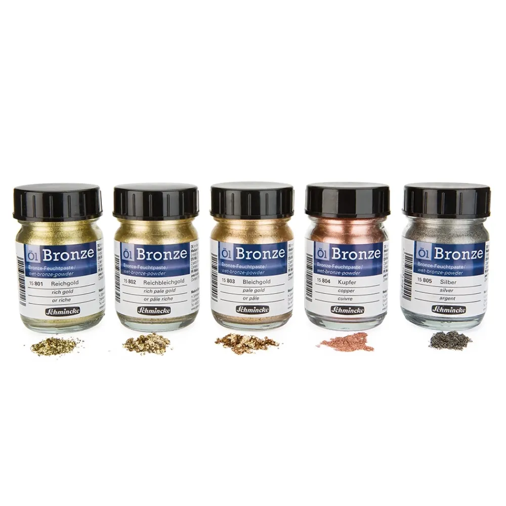 New Pintura metálica Oil Bronce 50ml Doraduras|Doraduras