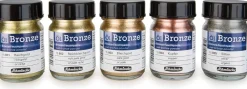 New Pintura metálica Oil Bronce 50ml Doraduras|Doraduras