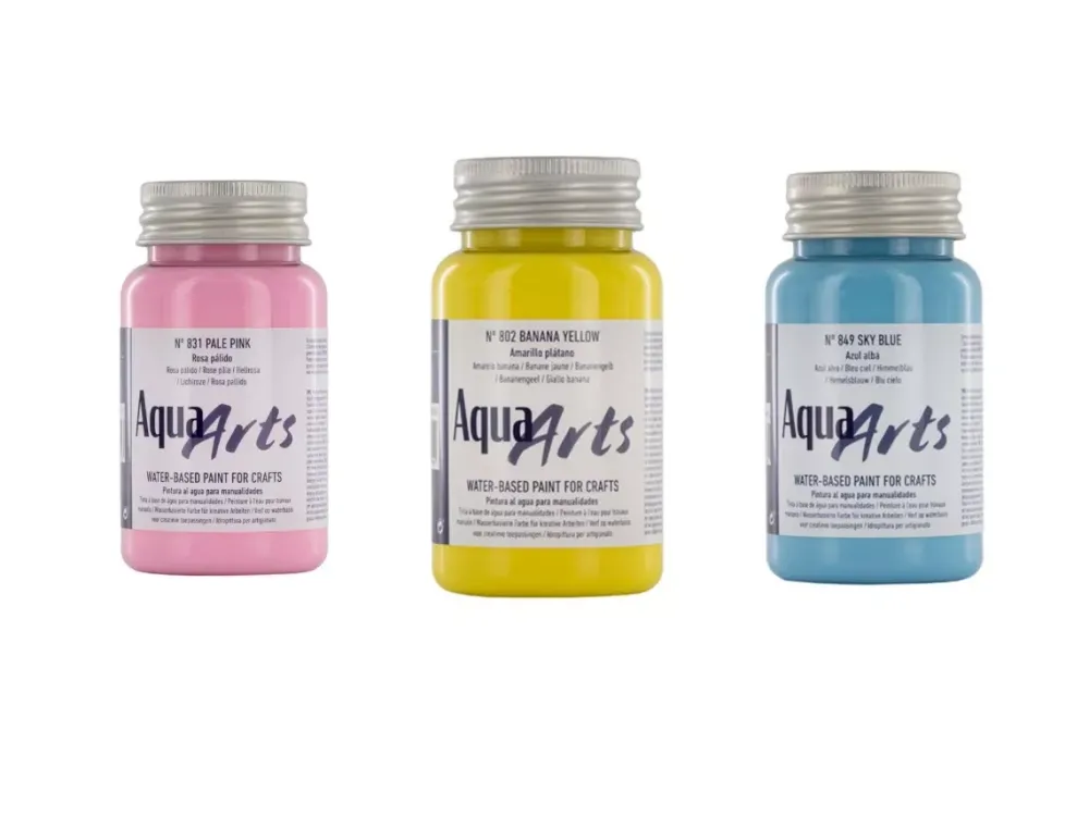 Hot Pintura Multisuperficie Aqua Arts Titan 100ml Pinturas Acrílicas
