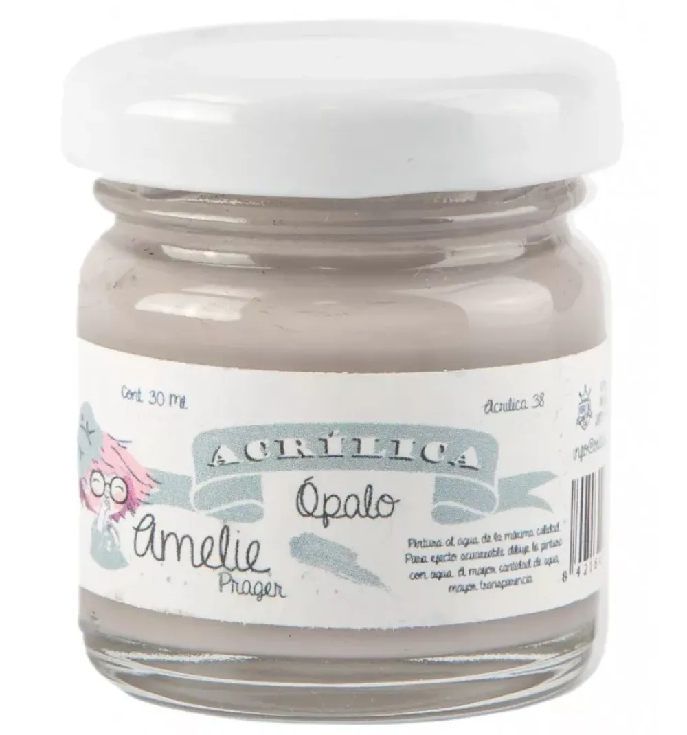 Hot Pintura Scrap Chalk Amelie 38 Ópalo 30ml Pinturas Chalk Paint|Pinturas Acrílicas