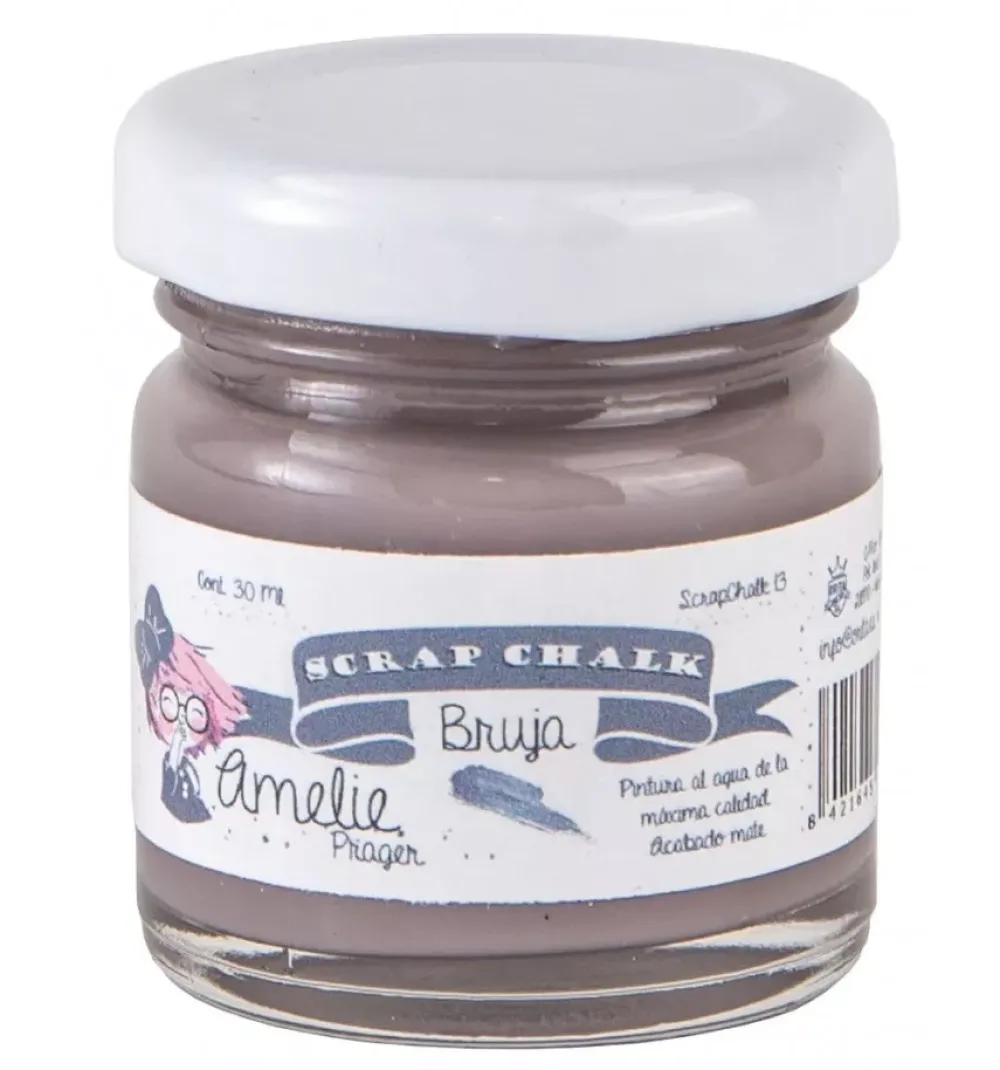 Sale Pintura Scrap Chalk Amelie 13 Bruja 30ml Pinturas Chalk Paint|Pinturas Acrílicas