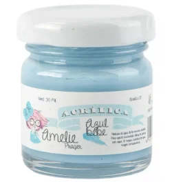 New Pintura Scrap Chalk Amelie 56 Azul bebé 30ml Pinturas Chalk Paint|Pinturas Acrílicas