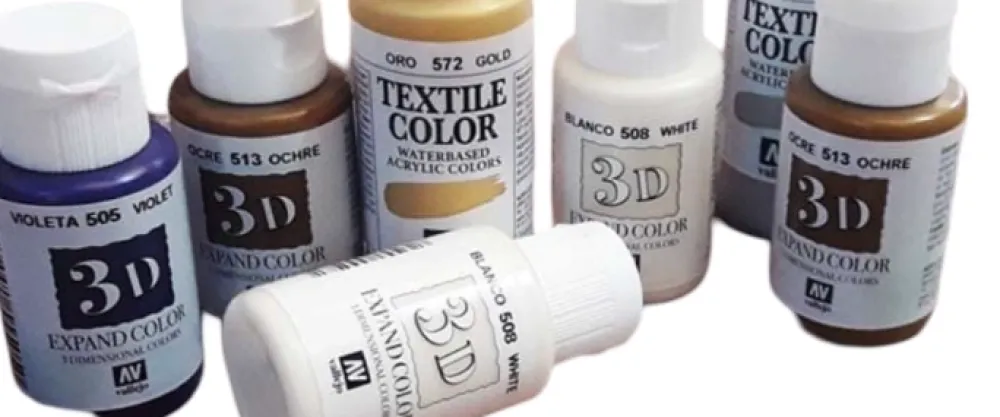 Sale Pintura textil 3D Expand Color Pinturas Para Tela Y Seda