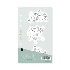 Discount Plantilla de Costura Frases #01 Stitch it! Plantillas