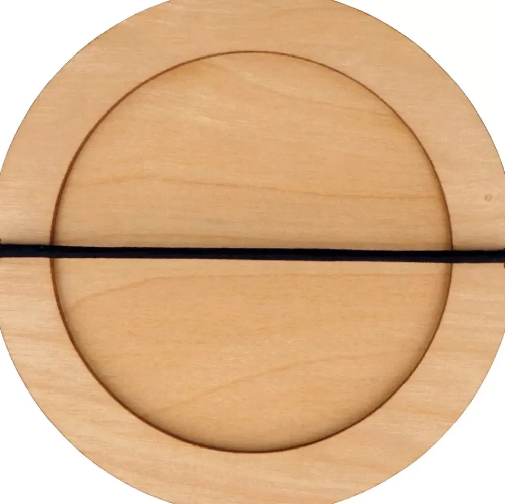 Hot Plantilla De Madera Para Macramé Círculo 12cm Macramé