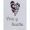 Clearance Plantilla de Stencil A6-0013 Vive y sueña 15x10,5cm Dayka Plantillas