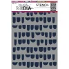 Plantilla de Stencil Bumps Dina Wakley Media 22x15cm Plantillas