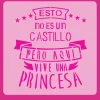 Plantilla de stencil Castillo princesa 20x20cm Plantillas