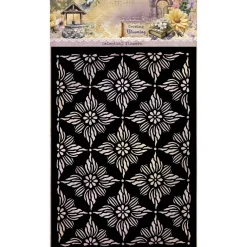 Outlet Plantilla de Stencil Celestial Flowers Growing & Blooming Plantillas