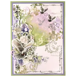 Outlet Plantilla de Stencil Celestial Flowers Growing & Blooming Plantillas