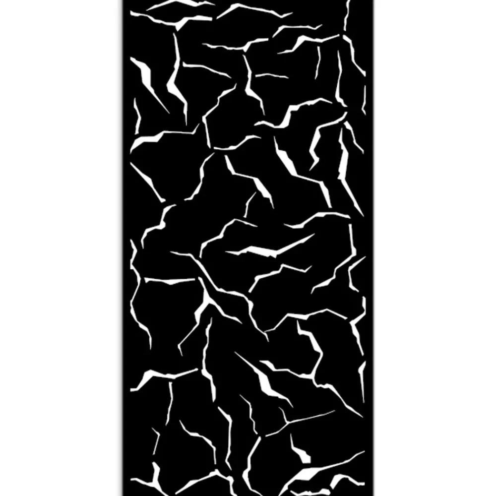 Online Plantilla de stencil Crackle Romantic Golden Harmony 15x25cm Plantillas