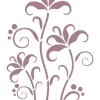Outlet Plantilla de Stencil D-123 Floral15x21cm Dayka Plantillas