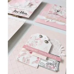 Plantilla de stencil Enrejado Fino La Vie en Rose Plantillas