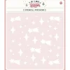 Discount Plantilla de Stencil Estrellas All You Need is Christmas 15x15cm Plantillas