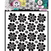 Plantilla de stencil Flower Power Signature Collection Plantillas