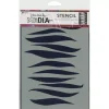 Plantilla de Stencil Gusts Dina Wakley Media 22x15cm Plantillas