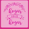 New Plantilla de stencil Hogar dulce hogar 20x20cm Plantillas