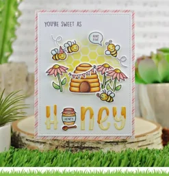 Outlet Plantilla de stencil Honeycomb 15x15cm Plantillas