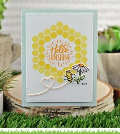 Outlet Plantilla de stencil Honeycomb 15x15cm Plantillas