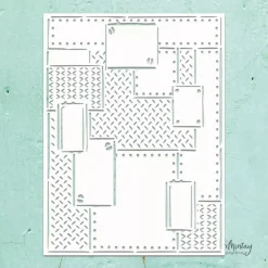 Outlet Plantilla de Stencil Kreativa Steel 15x20cm Plantillas