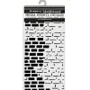 New Plantilla de stencil Ladrillos Art of Travelling 12x25cm Plantillas
