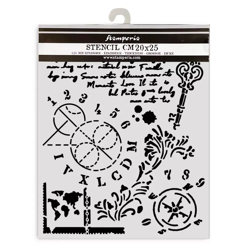 Plantilla de stencil Llave Alterego Plantillas