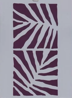 Clearance Plantilla de Stencil N-1010 Hojas 21x30cm Dayka Plantillas