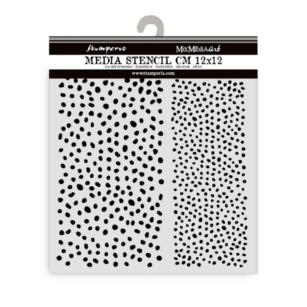 Sale Plantilla de stencil Patrón de puntos Best Sellers 12x12cm Plantillas