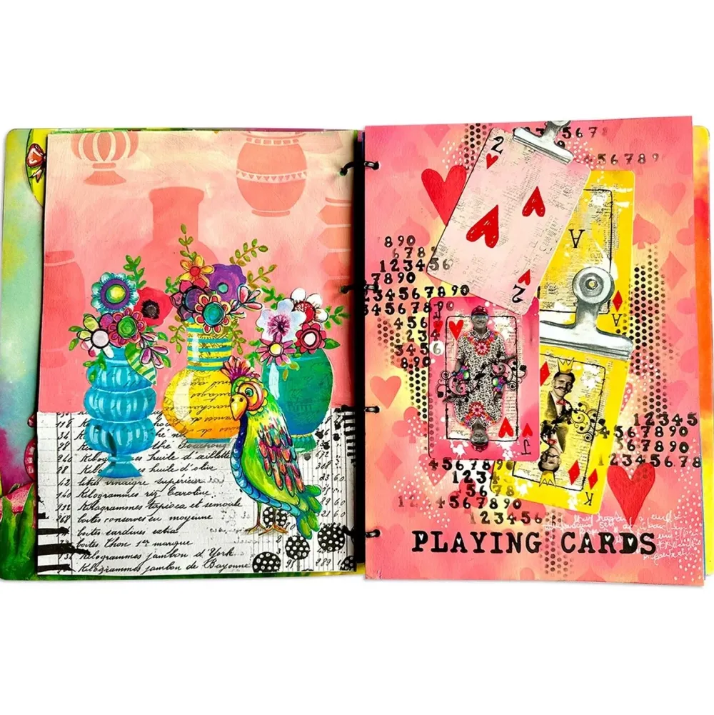 Online Plantilla de stencil Playing Card Art By Marlene Plantillas