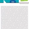 New Plantilla de Stencil Rainy Sky Plantillas