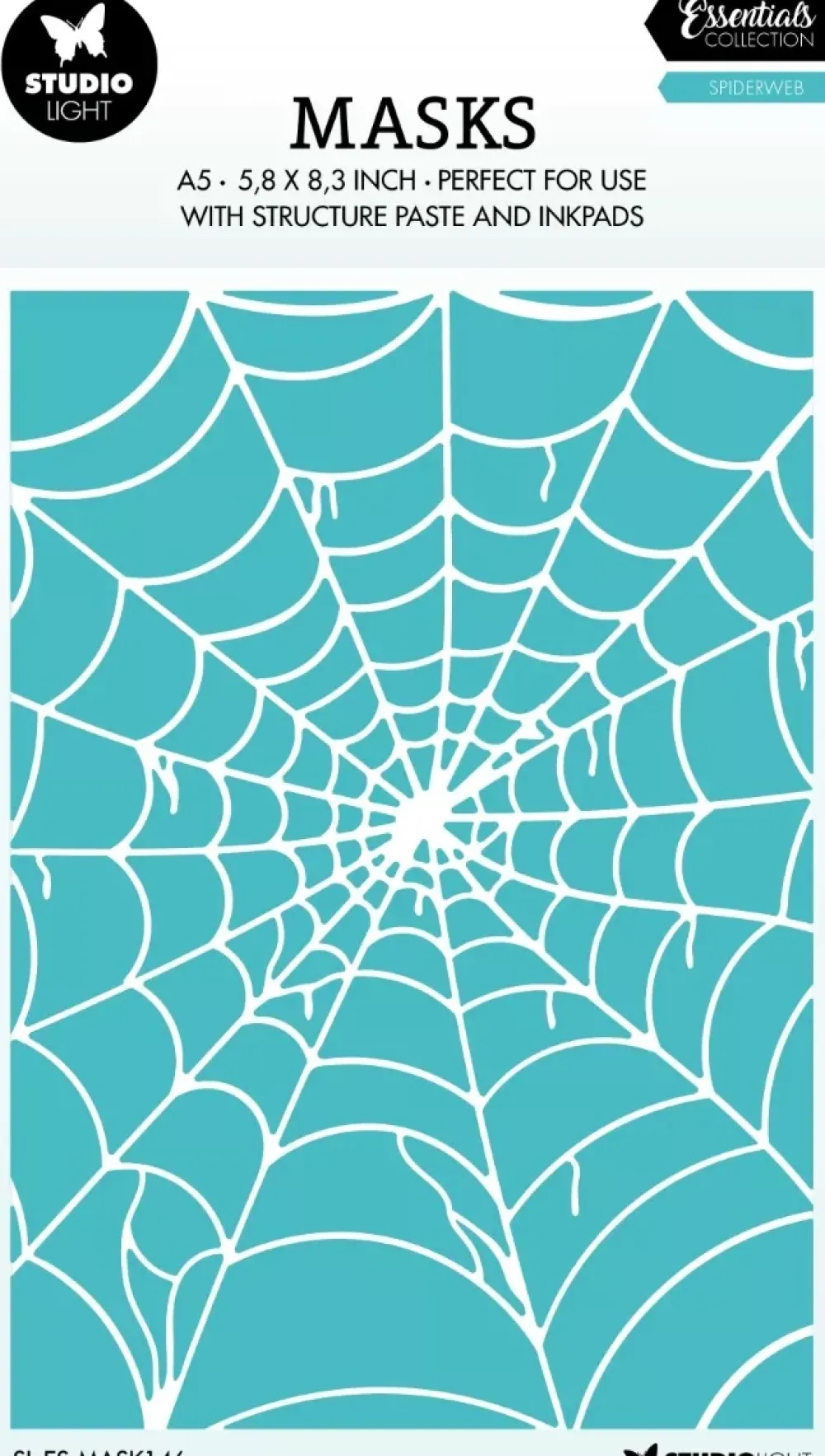 Sale Plantilla de Stencil Spiderweb Essentials Plantillas
