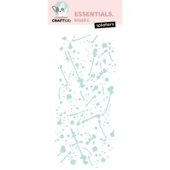 Online Plantilla de stencil Splatters Creative Craftlab Plantillas