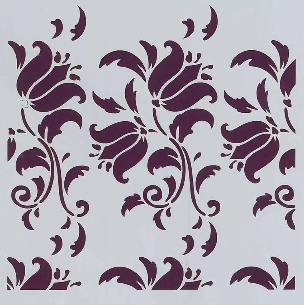 Outlet Plantilla de Stencil T-3051 Campanillas 21x30cm Dayka Plantillas