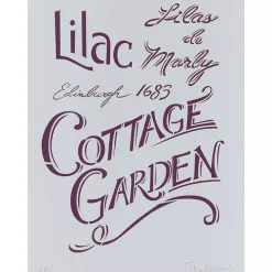 New Plantilla de Stencil T-3167 Cottage Garden 21x30cm Dayka Plantillas