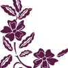 Plantilla de Stencil T-3008 Esquinera floral 21x30cm Dayka Plantillas