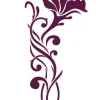 Sale Plantilla de Stencil T-3002 Flor enredadera 21x30cm Dayka Plantillas