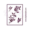 Plantilla de Stencil T-3157 Flores 21x30cm Dayka Plantillas