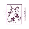 Online Plantilla de Stencil T-3161 Flores cerezo 21x30cm Dayka Plantillas