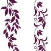New Plantilla de Stencil T-3052 Frisos vegetales 21x30cm Dayka Plantillas