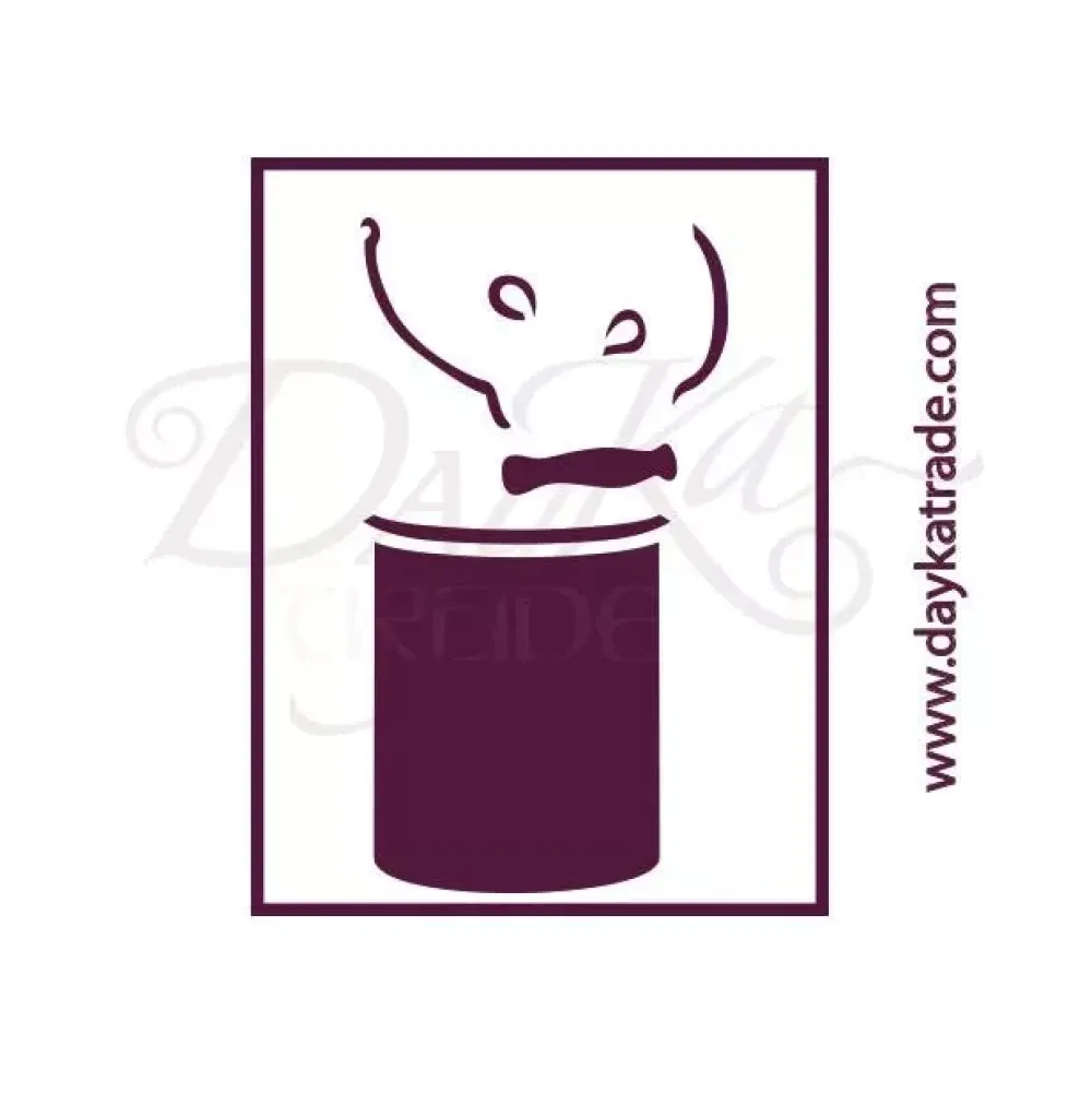 Sale Plantilla de Stencil T-3192 Lechera 21x30cm Dayka Plantillas