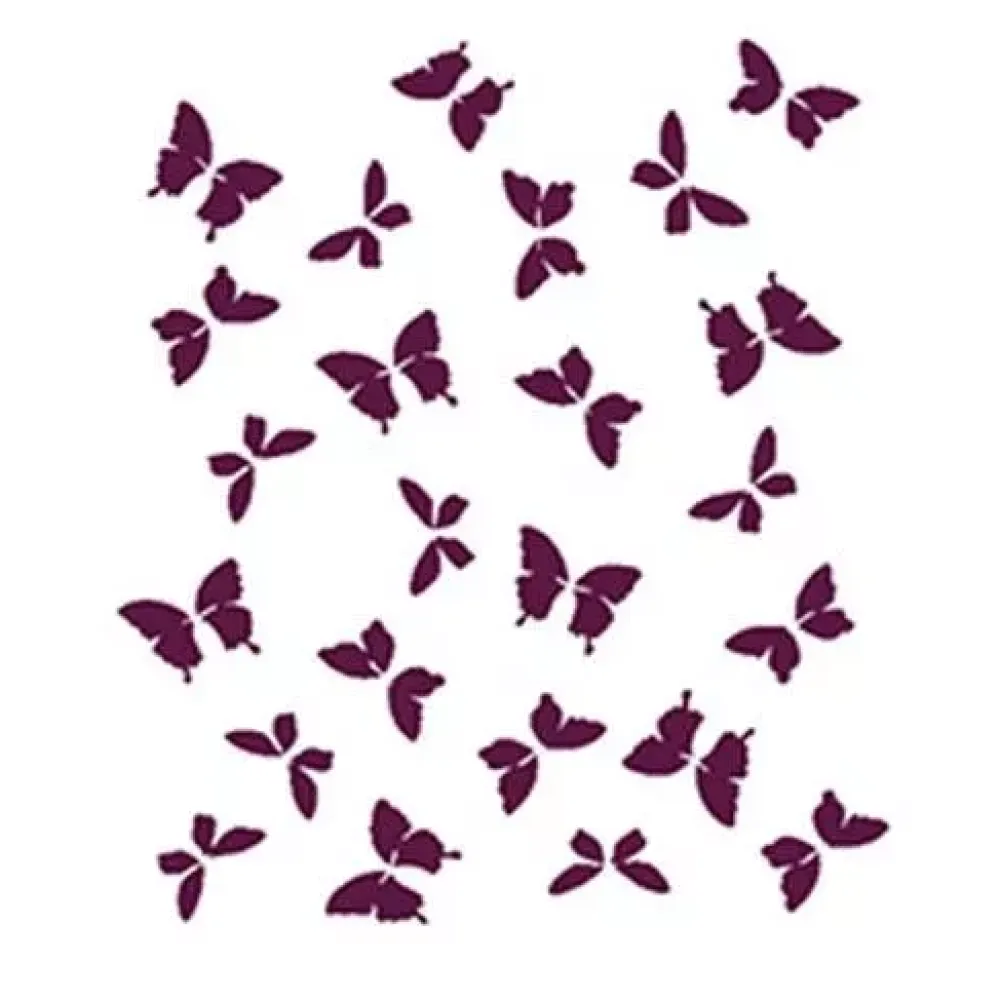 Best Plantilla de Stencil T-3046 Mariposas 21x30cm Dayka Plantillas