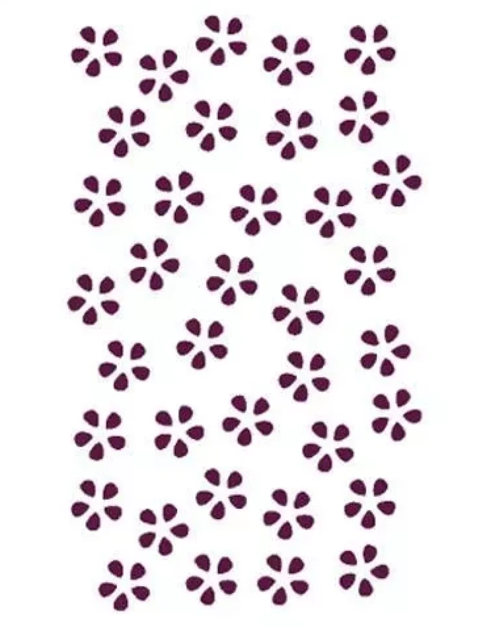 Plantilla de Stencil T-3042 Margaritas 21x30cm Dayka Plantillas