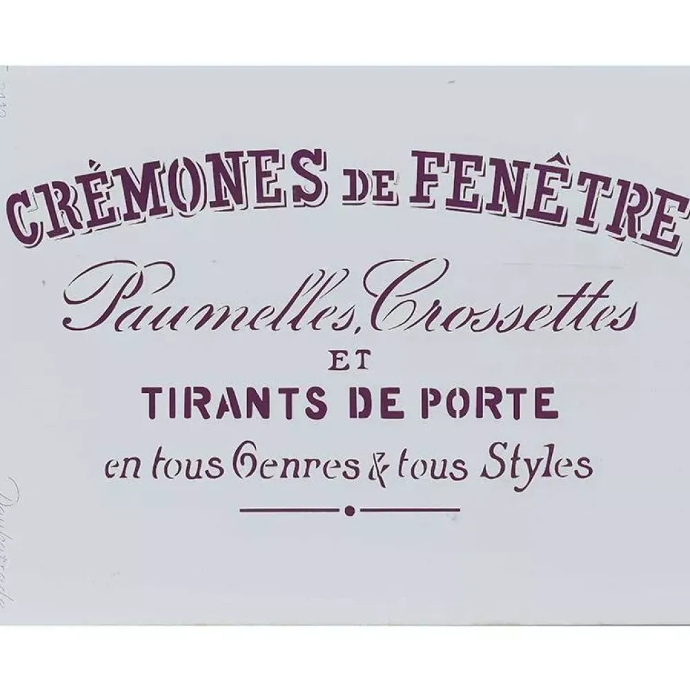 Sale Plantilla de Stencil T-3112 Textos 21x30cm Dayka Plantillas